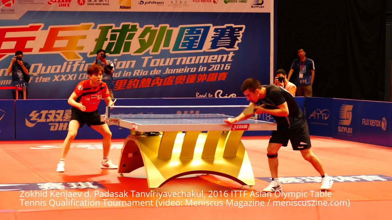 Zokhid Kenjaev qualifies for 2016 Olympics - ITTF Asian Table Tennis Qualification Tournament