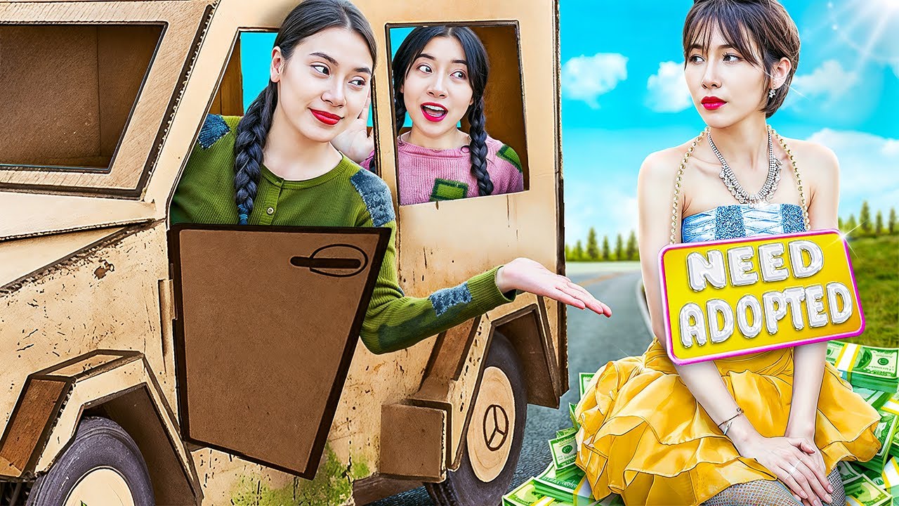 Cô Gái Giàu Trở Thành Cô Gái Nghèo! Cô Gái Giàu Có Được Gia Đình Nghèo Nhận Nuôi