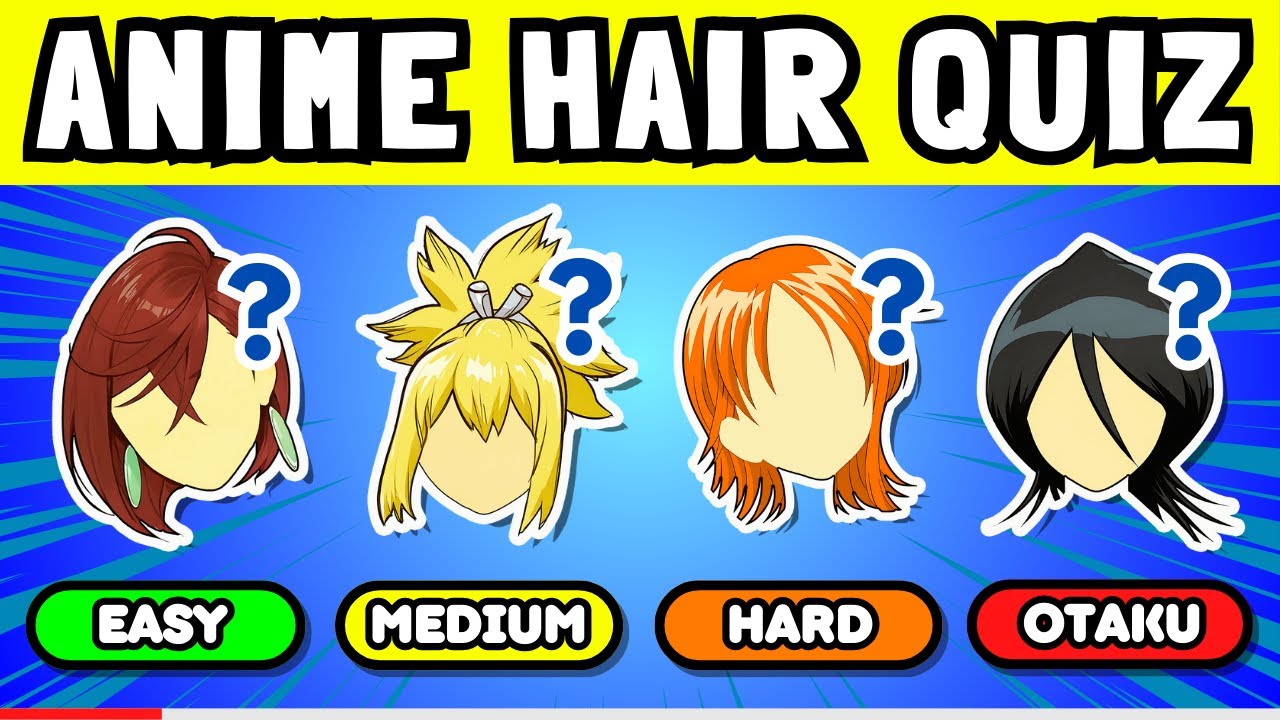 Guess the Anime Girl by Her Hair! 👧 Easy Until You Hit Otaku Level 😈