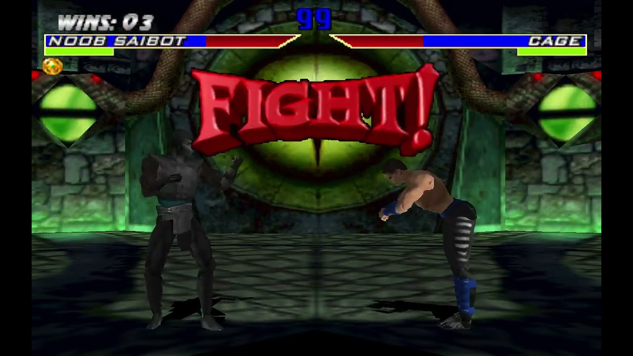 MORTAL KOMBAT 4-NOOB SAIBOT ARCADE