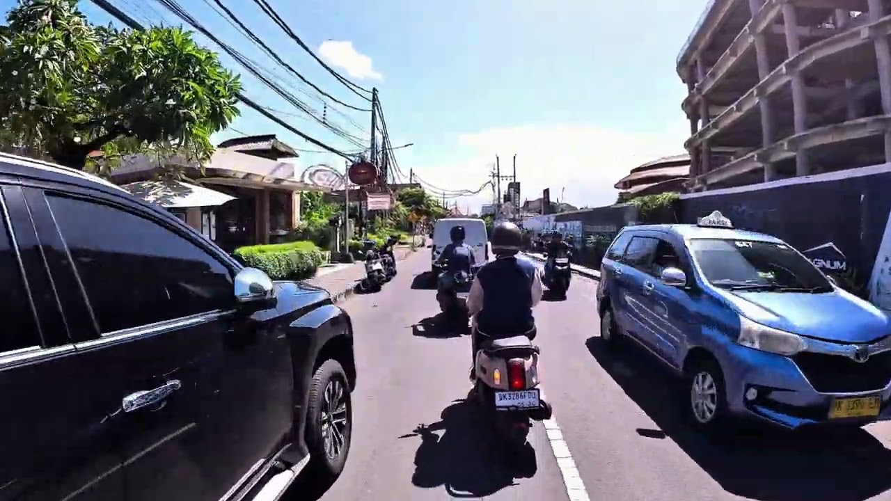 POV motoran di Sanur pulang dari Pantai Karang #xsr155 #xsr 