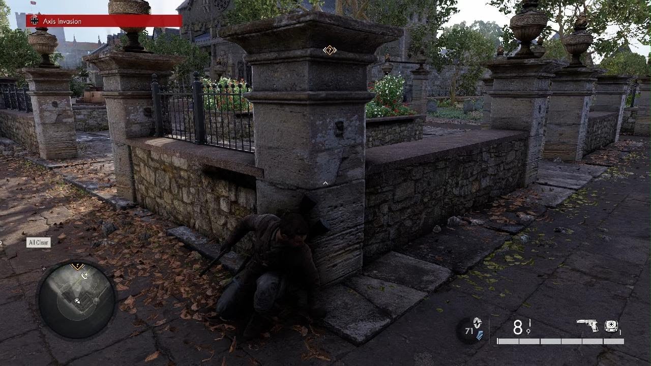 Sniper Elite: Resistance. He Was Watching His Friendly's