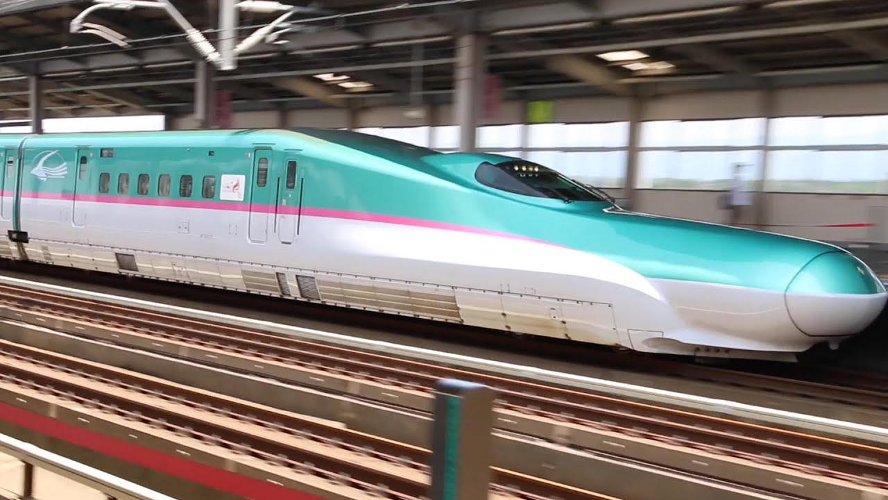 那須塩原駅で新幹線の高速通過を見てきた