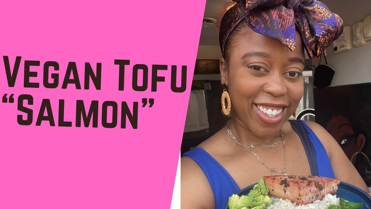 Vegan Salmon from Soy Free Tofu!!