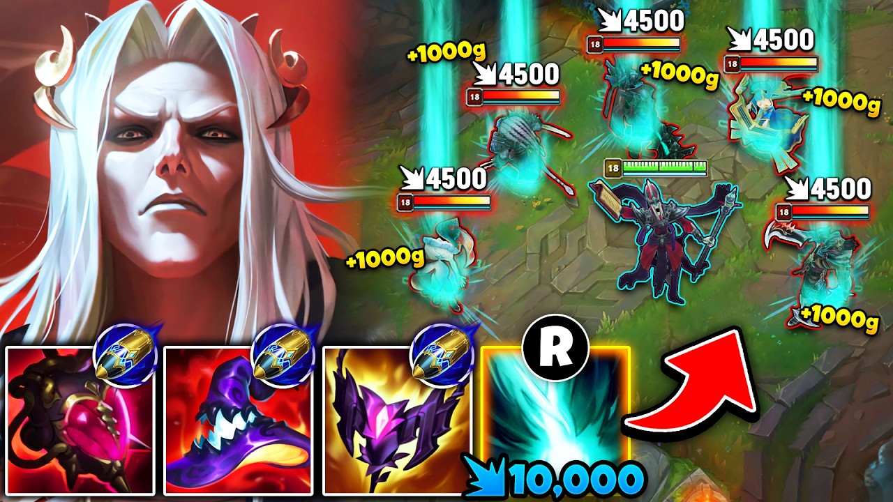 Karthus but I gain +500 gold every time I ult (INFINITE MONEY HACK)