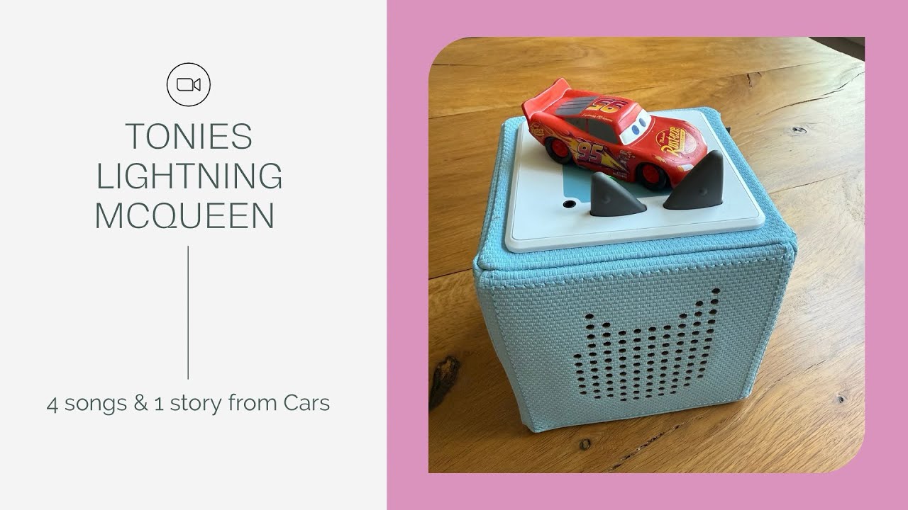 Lightning McQueen Tonie Review 🚗 | Songs + Cars Story Your Kids Will Love!