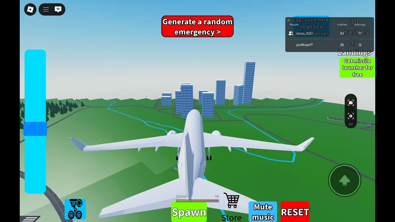 I played CRASH💣 OR LAND🛬