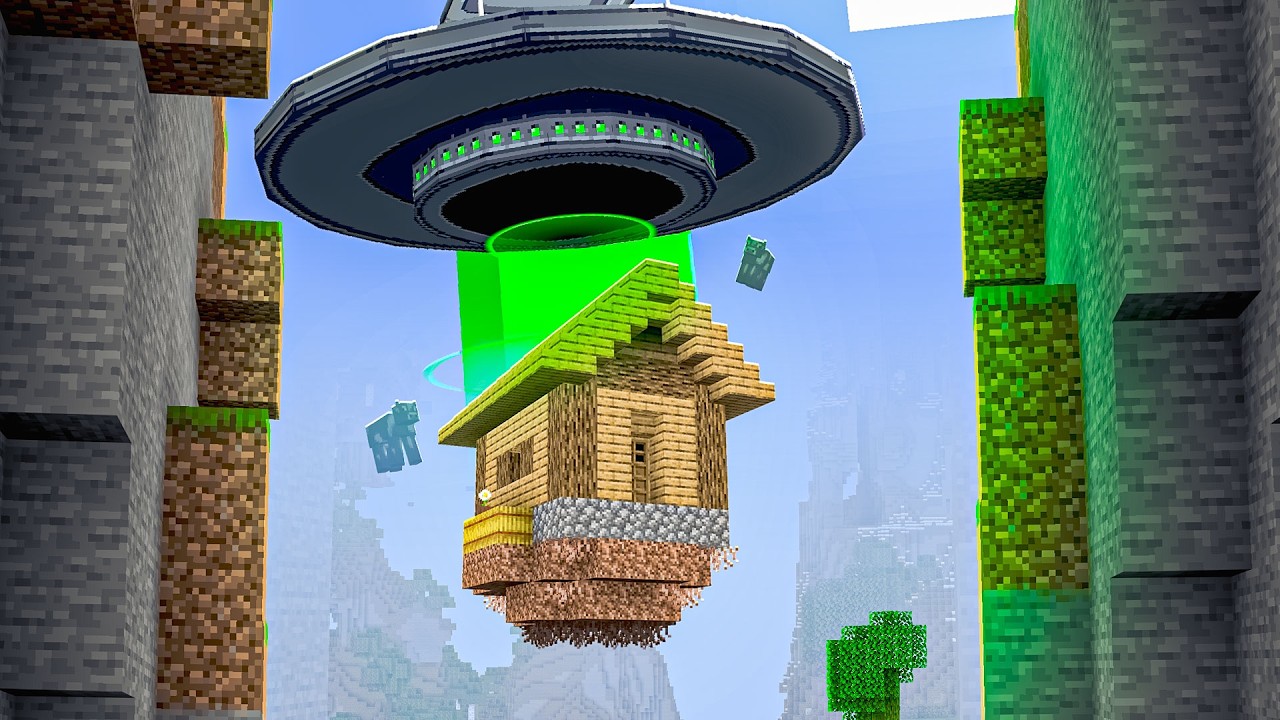 Я закодировал несколько тупых способов выразить горе в Minecraft...