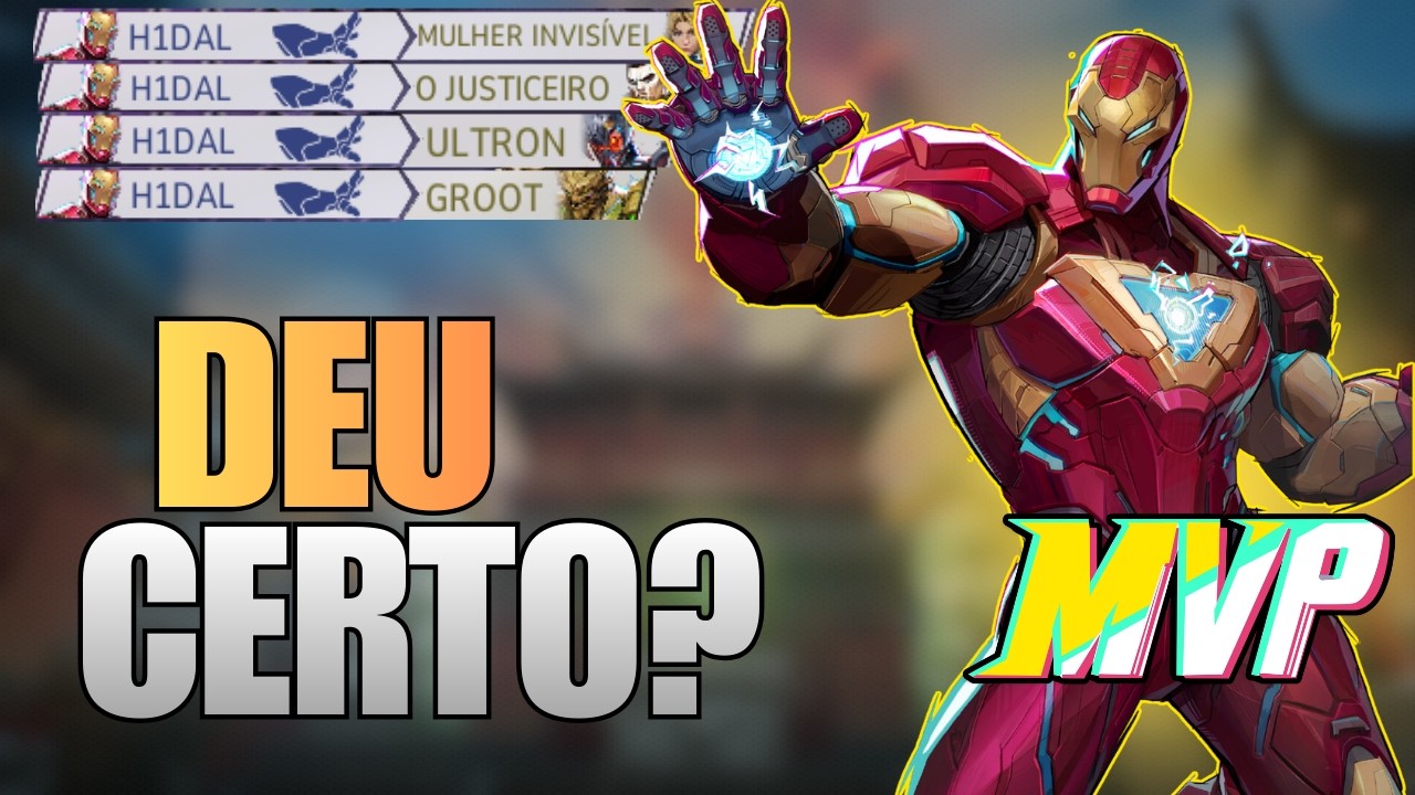 HOMEM DE FERRO NÃO É MEU MAIN… MAS JOGUEI ASSIM COM ELE! - Marvel Rivals