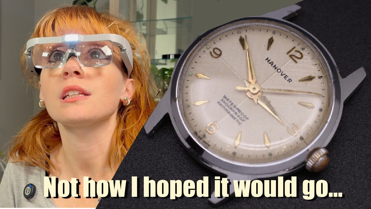 The Struggle of Learning Mechanical Watch Repair is Real!