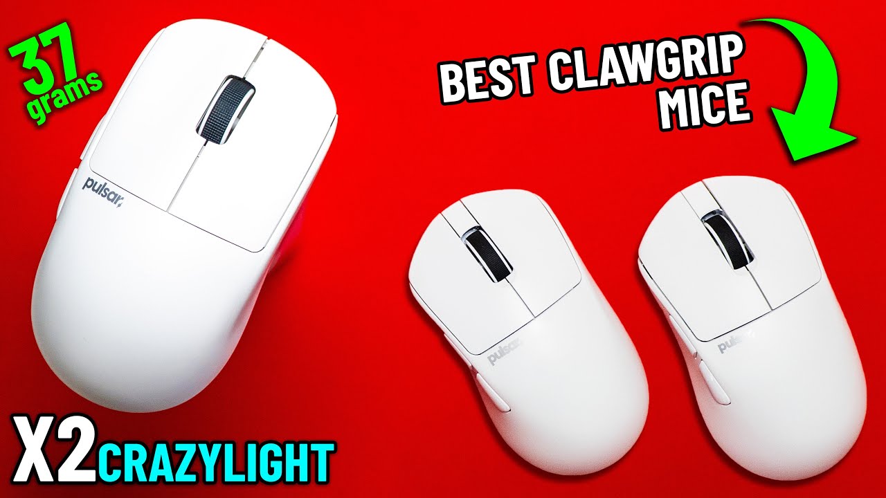 Pulsar ENDED Logitech and Finalmouse - X3 & X2 Crazylight