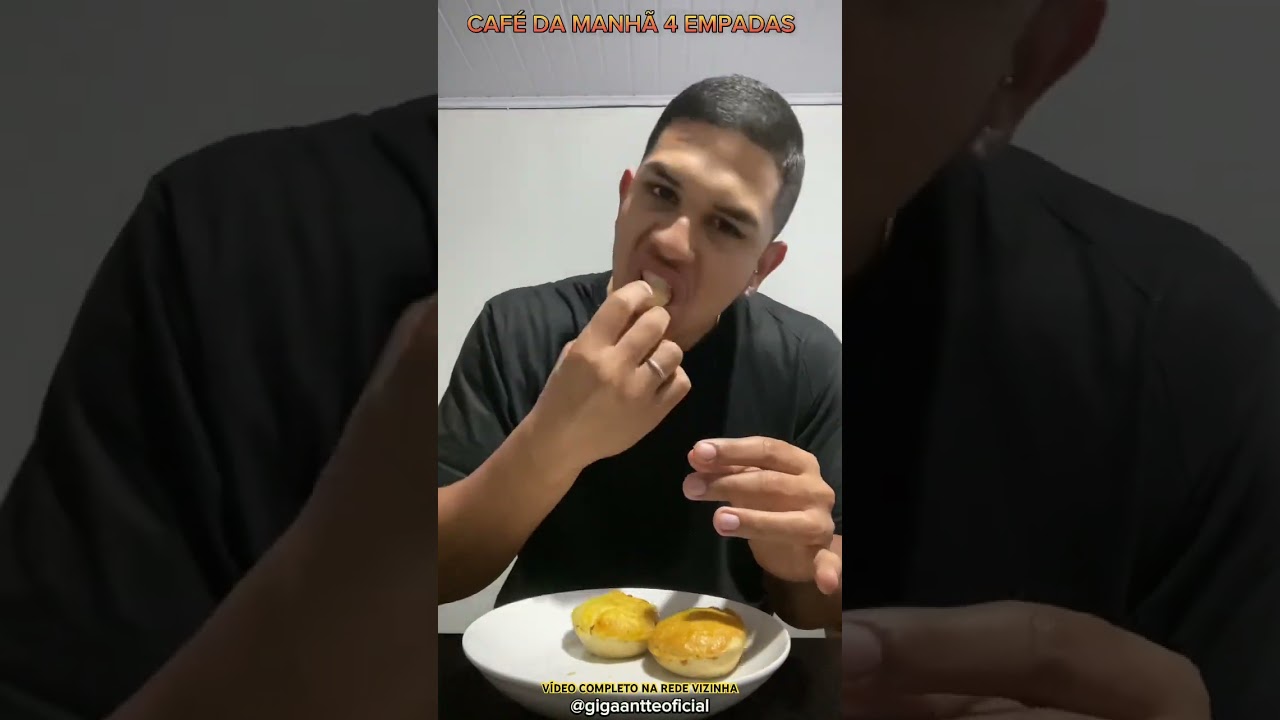 COMENDO EMPADAS O DIA INTEIRO #food #shortsfood #empad&atilde;o #empada