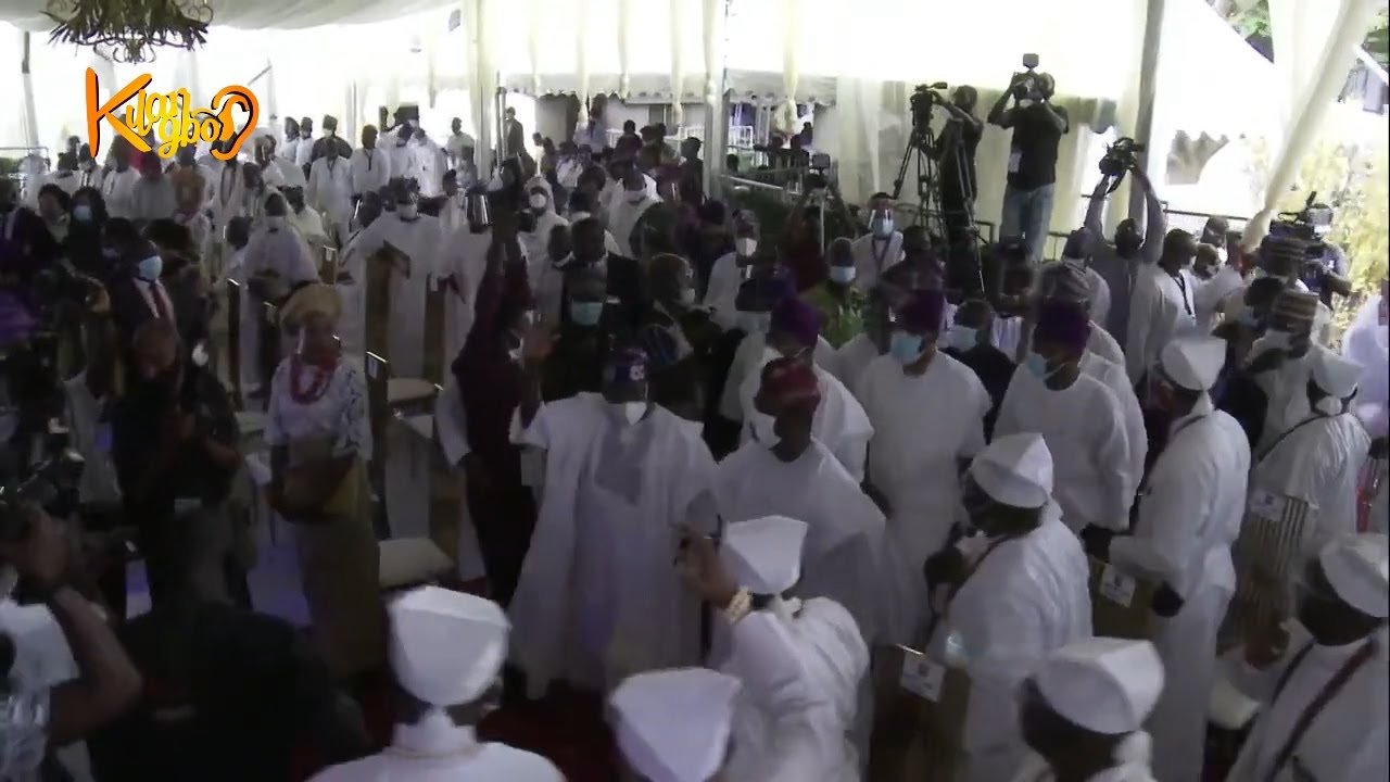 GRAND ENTRANCE OF NATIONAL ICON,BOLA TINUBU AT ONIRU CORONATION | DELIVER SPEECH ON NIGERIA FUTURE