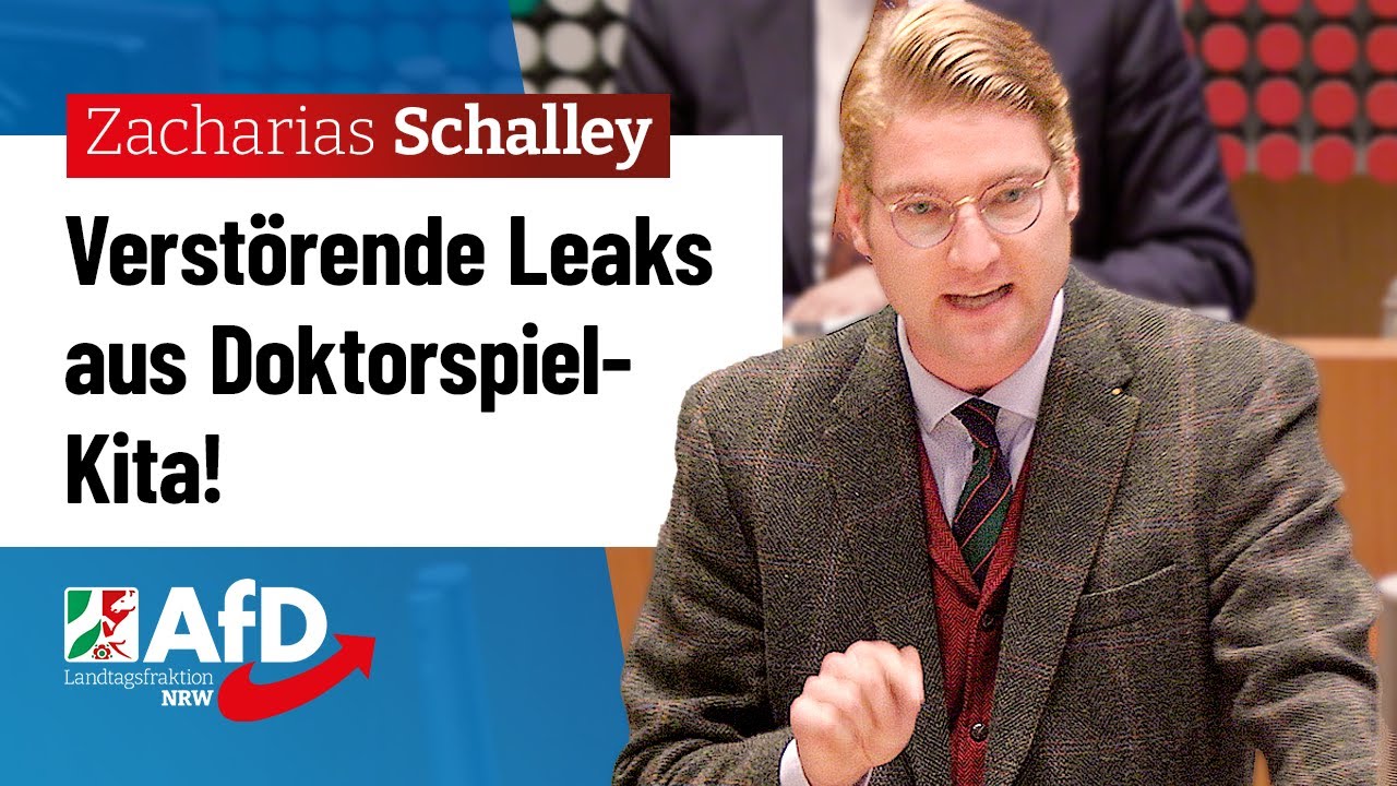 Verstörende Leaks aus Doktorspiel-Kita! – Zacharias Schalley (AfD)
