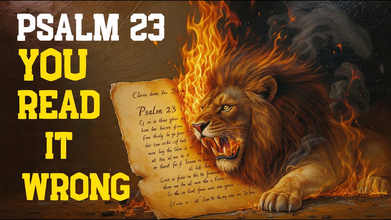 Psalm 23 Is Not What Most People Think — The Hidden Depth You Missed | Biblical Wisdom