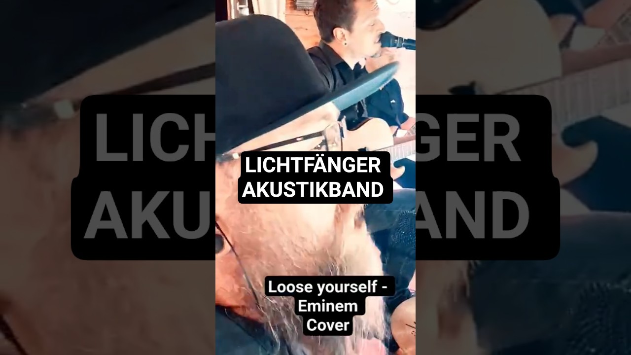 Akustikband Lichtf&auml;nger-Loose yourself-Eminem Cover #hochzeitsband #akustikband #partyband
