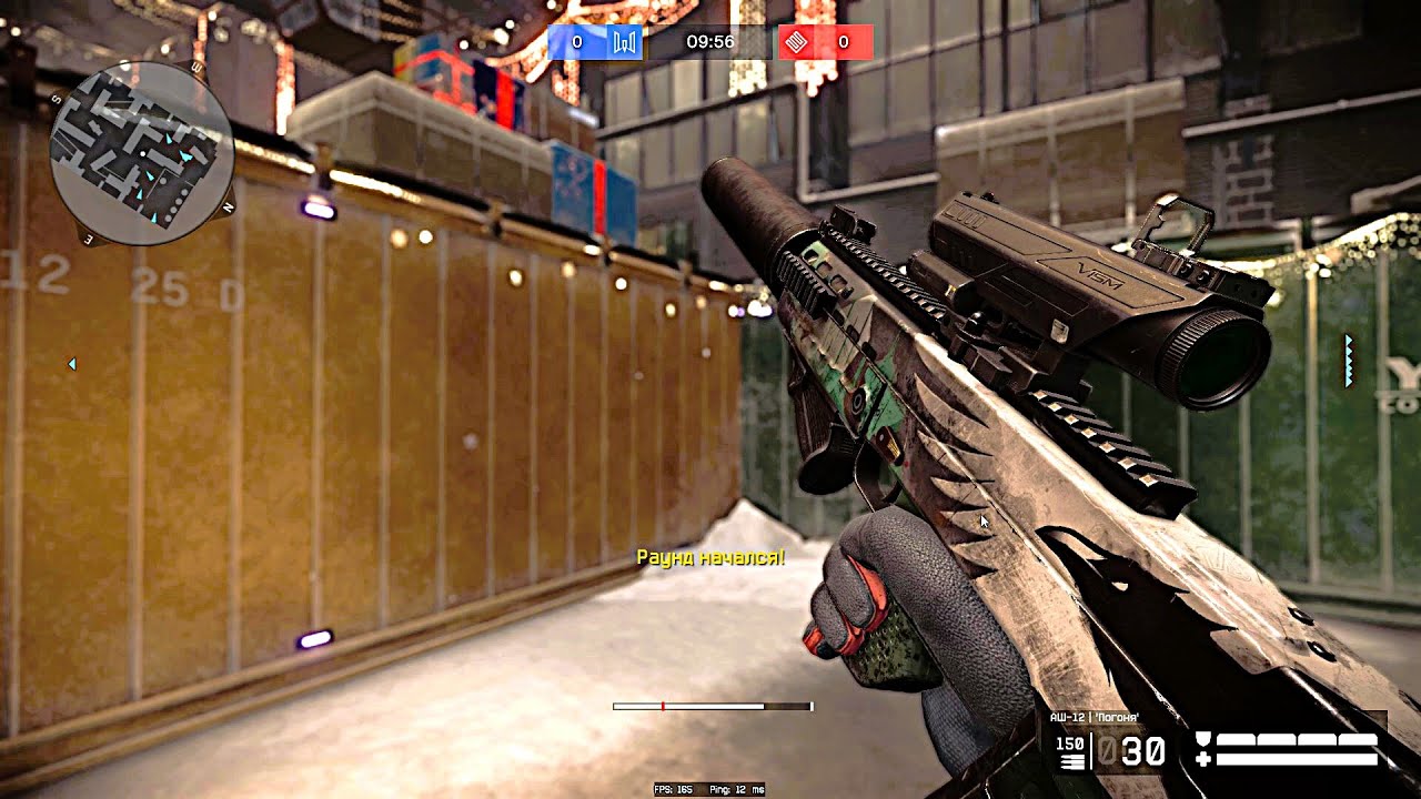 Warface (2025) - Gameplay АШ-12 (No commentary)