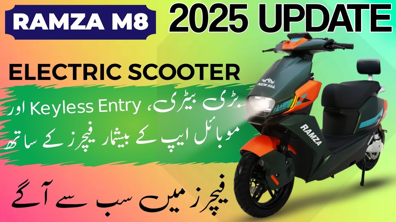 Ramza M8 Electric Scooter 2025 Final & Big Update