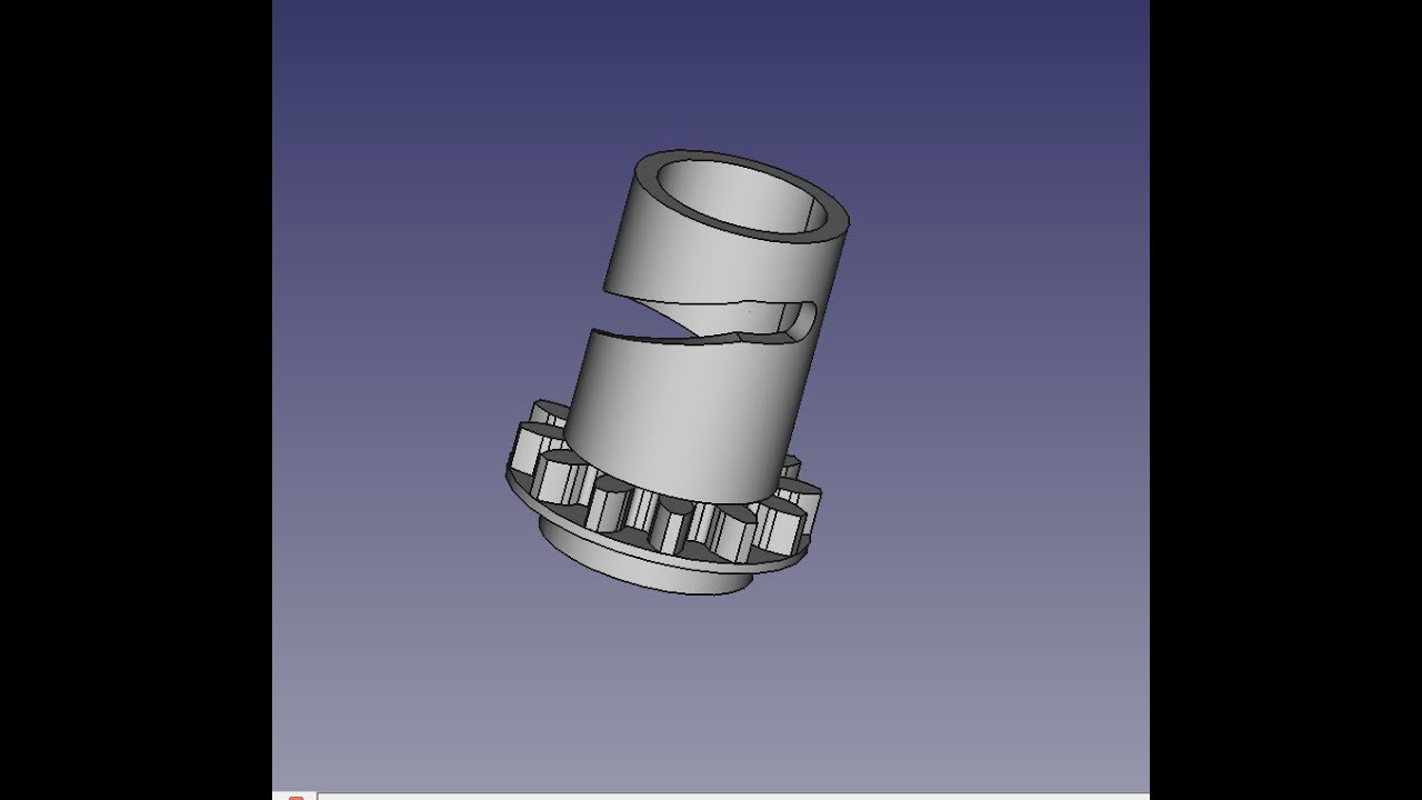 FreeCad Паз