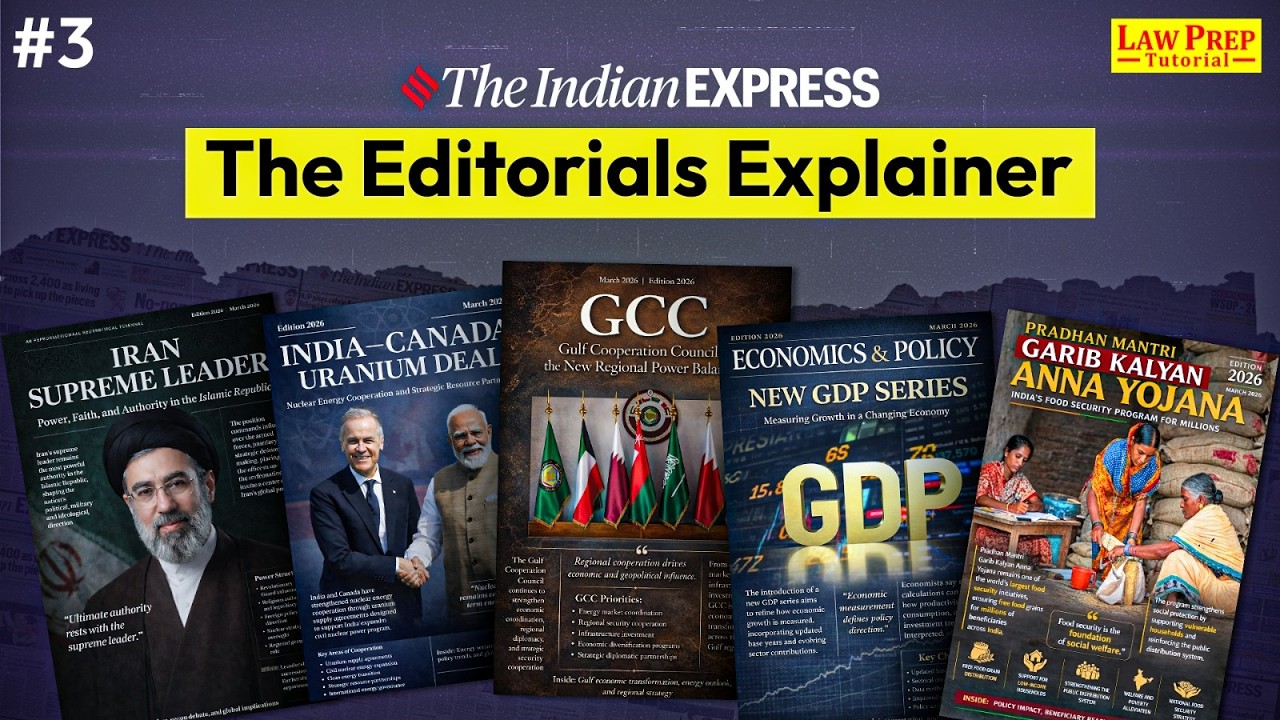 Indian Express Editorial Analysis for CLAT 2027 | #3 | Current Affairs for CLAT