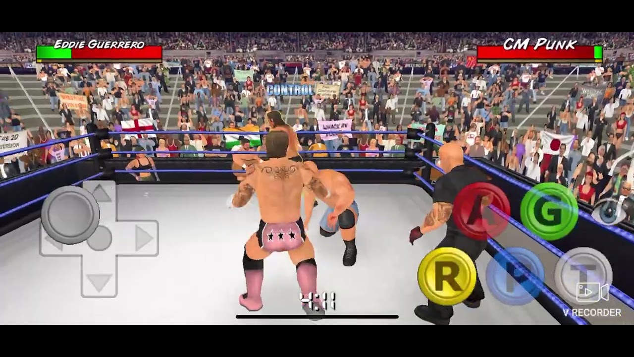 D.I.W Friday Night Smackdown: Stone Cold vs Eddie Guerrero vs CM Punk Triple Threat Match