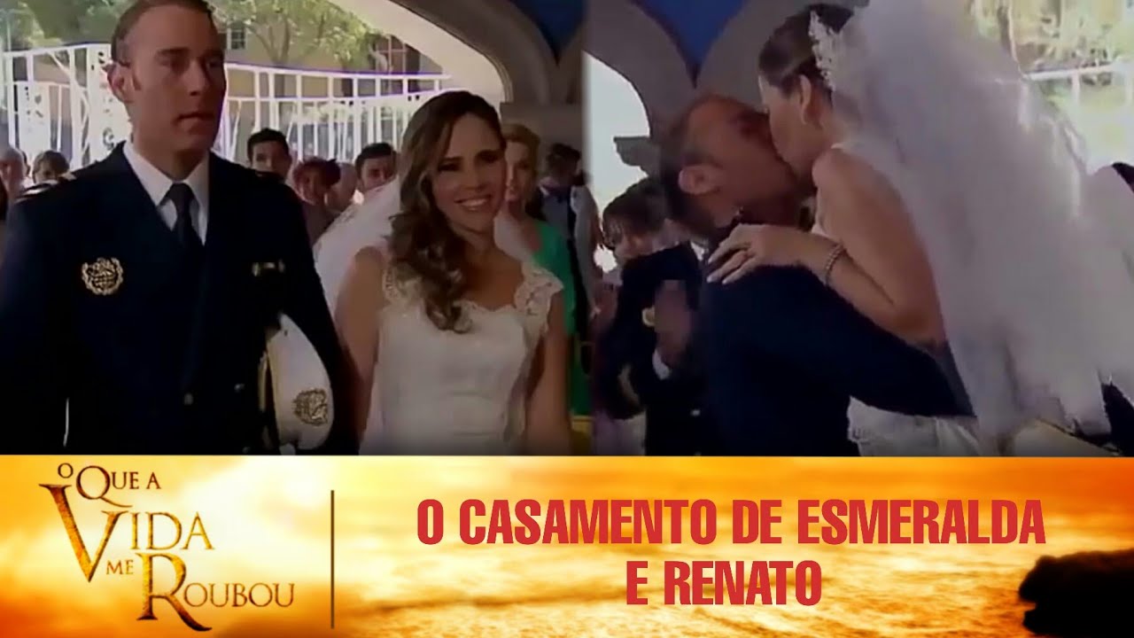 O Que a Vida Me Roubou - O Casamento de Renato e Esmeralda; Montserrat sente ciúmes de Angélica e JL