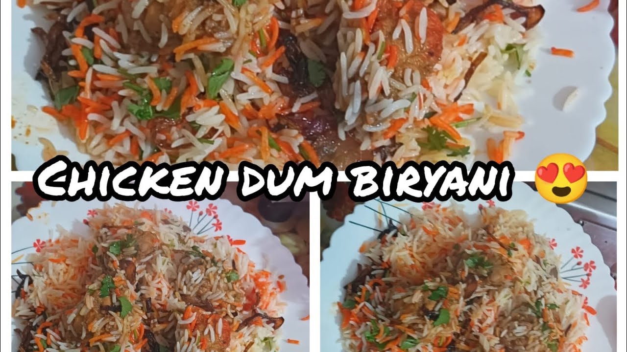 Easy and delicious chicken dum biryani recipe 🔥😋😍#biryani #viral #food #indianrecipes #cooking  