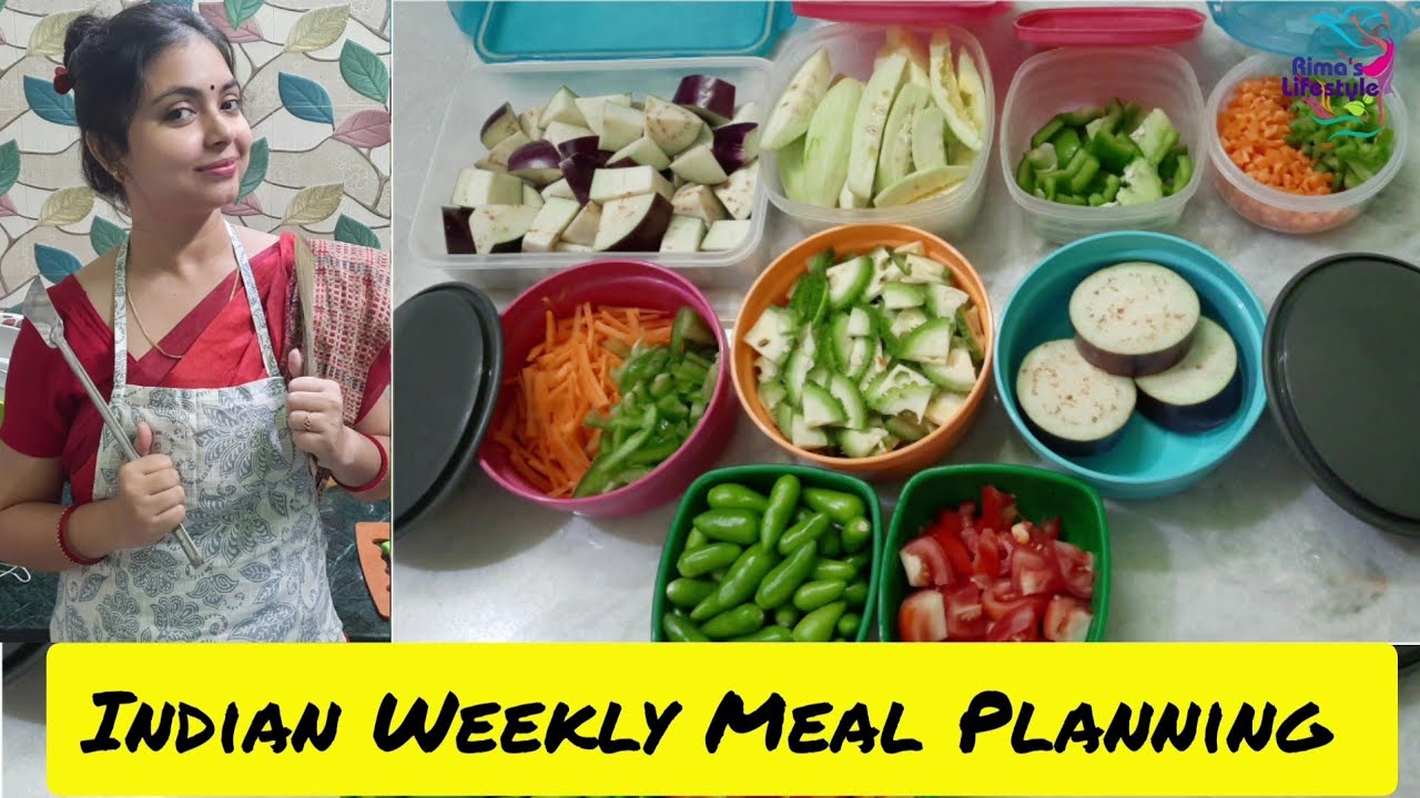 Indian Weekly Meal Planning & preparations in bengali || my weekly meal planning || Indian meal plan