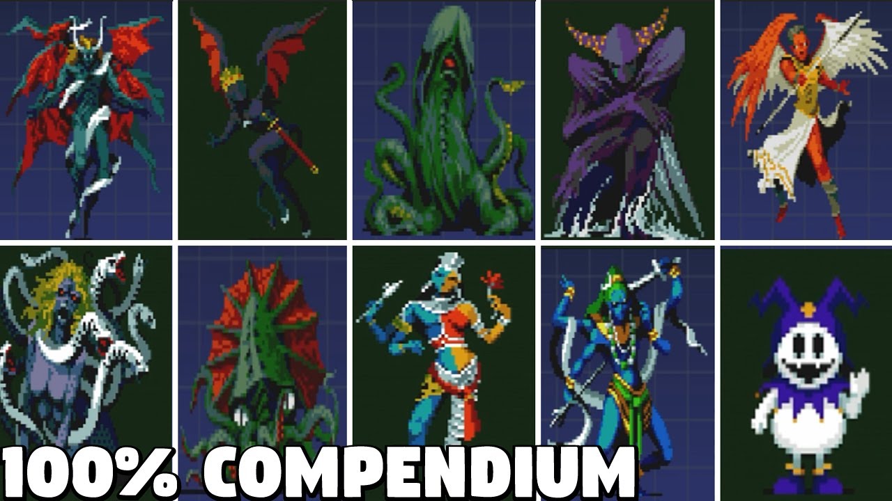 Shin Megami Tensei if... - 100% COMPLETE compendium