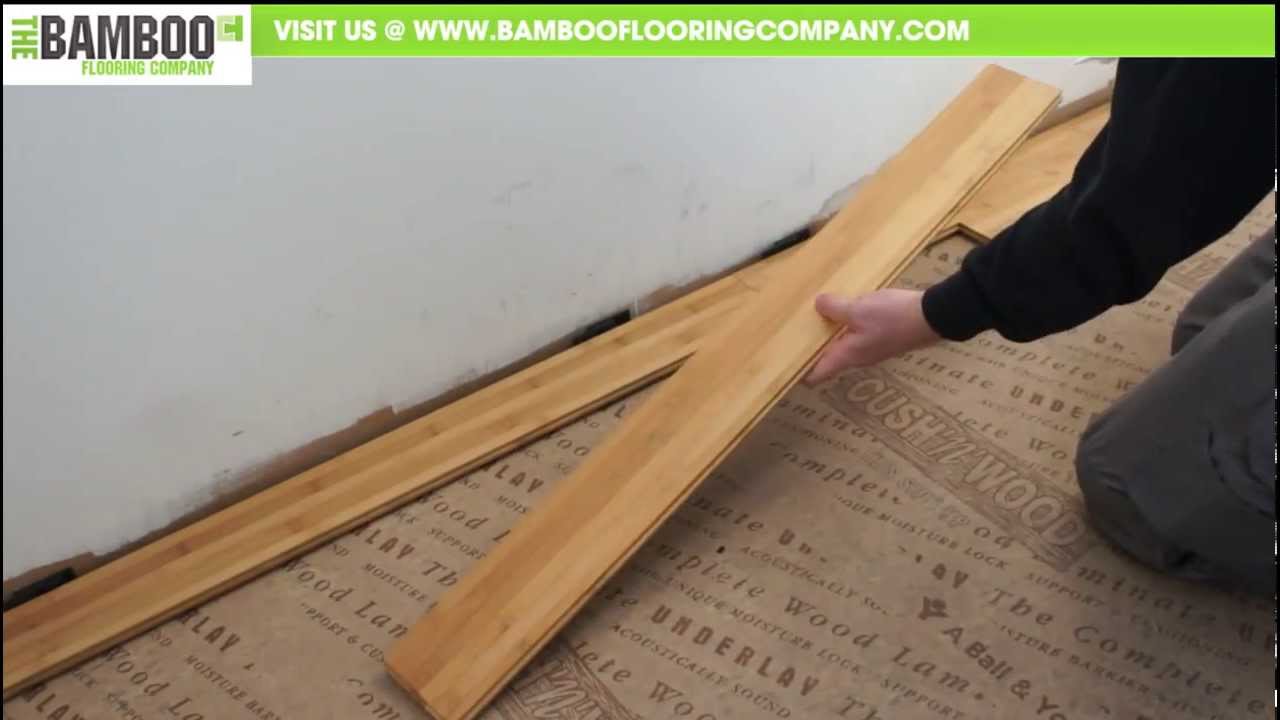 How to Install Bamboo Flooring (Tongue & Groove - Over Underlay)