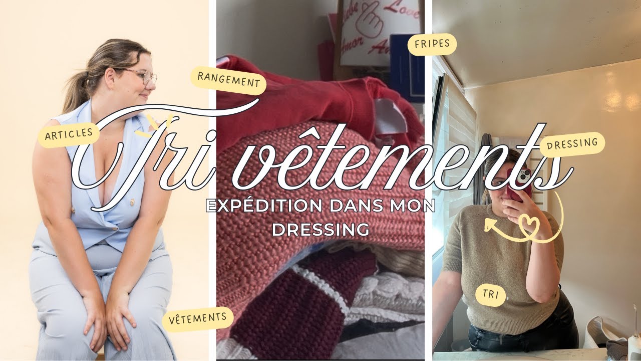 Grand tri dressing 🎒 | Manon en vadrouille dans ses placards