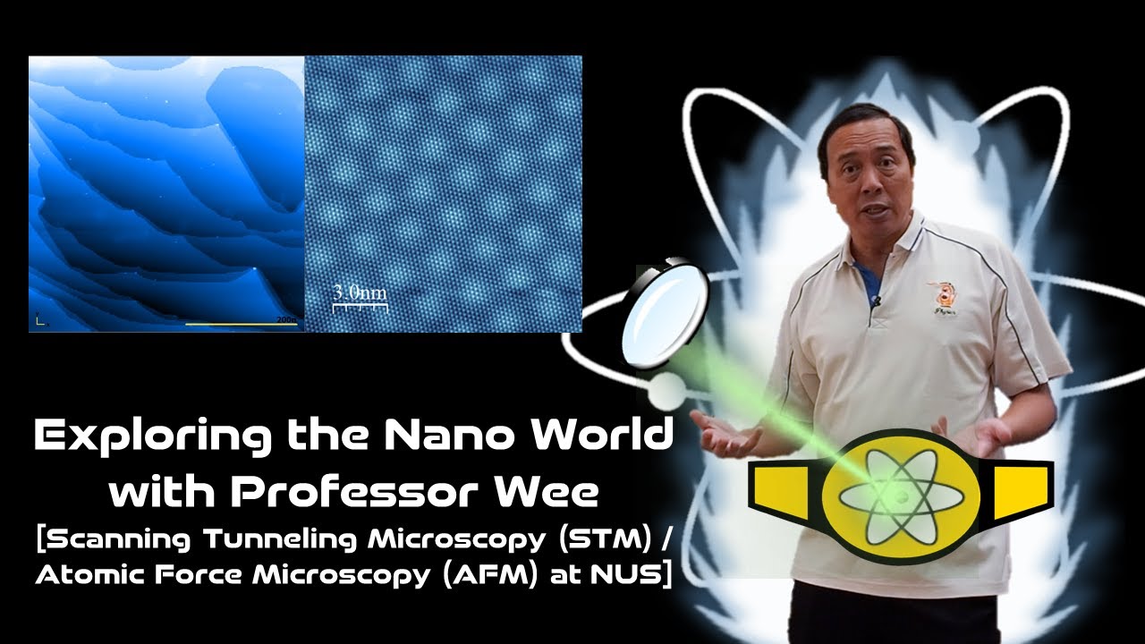 Exploring the NanoWorld with Professor Wee! - STEM, Here and Now EP2 [STM/AFM]