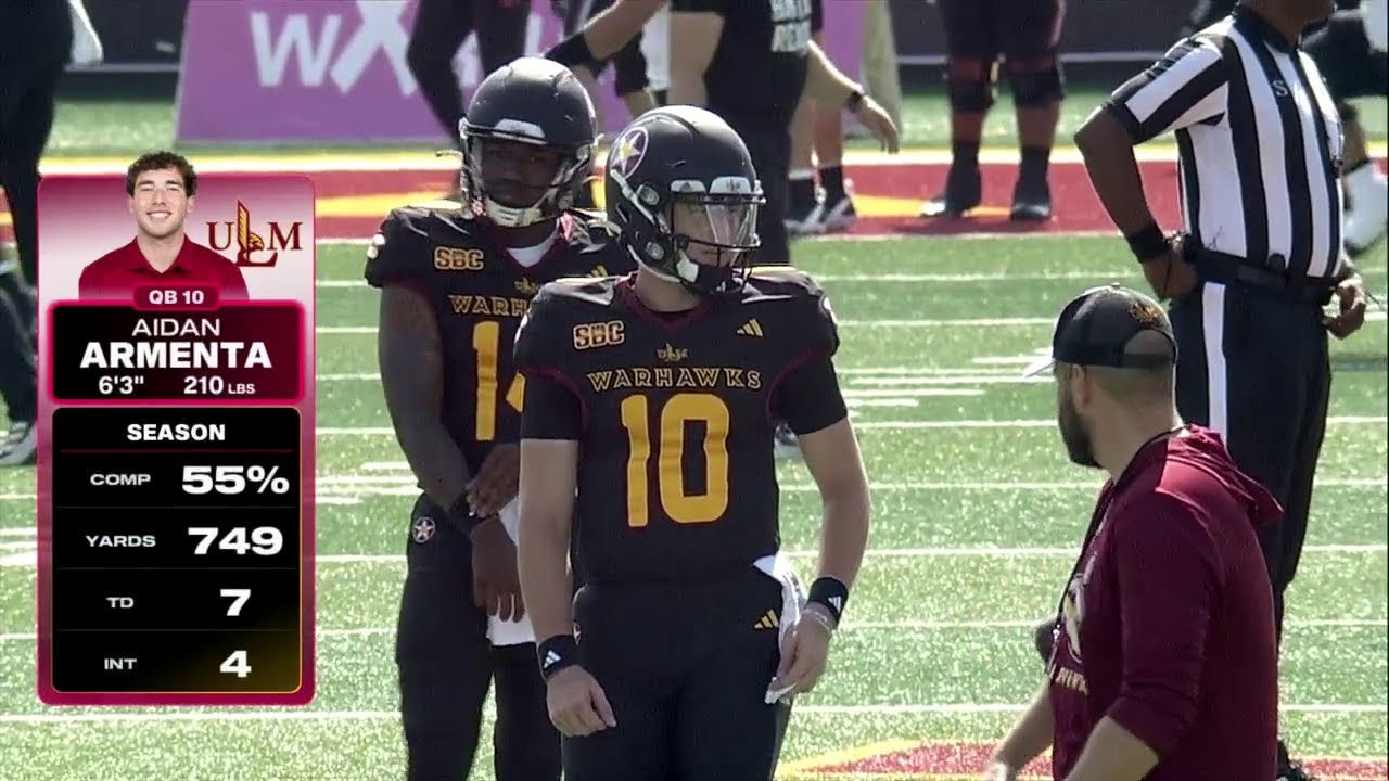 NCAA Football 2025: Troy at Louisiana-Monroe