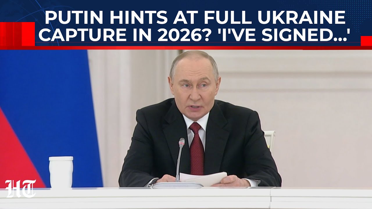 Путин намекает на полный захват Украины в 2026 году? Россия объявляет об указе, в то время как Зе...