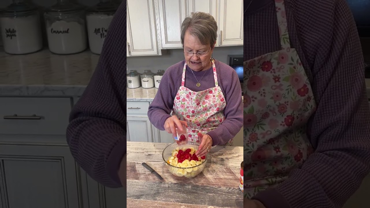 Easy Fruit Salad made with pie filling | Different recipe for making a fruit salad