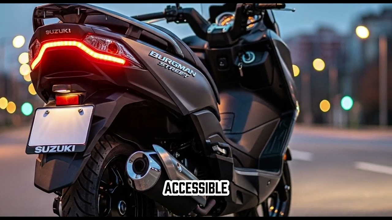 2026 Suzuki Burgman Street 125 🚀 Luxury Scooter with Smart Features & Great
