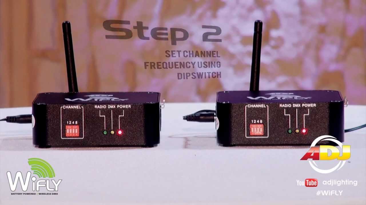 American DJ WiFly Transceiver Wireless DMX Lighting Controller Overview | Full Compass