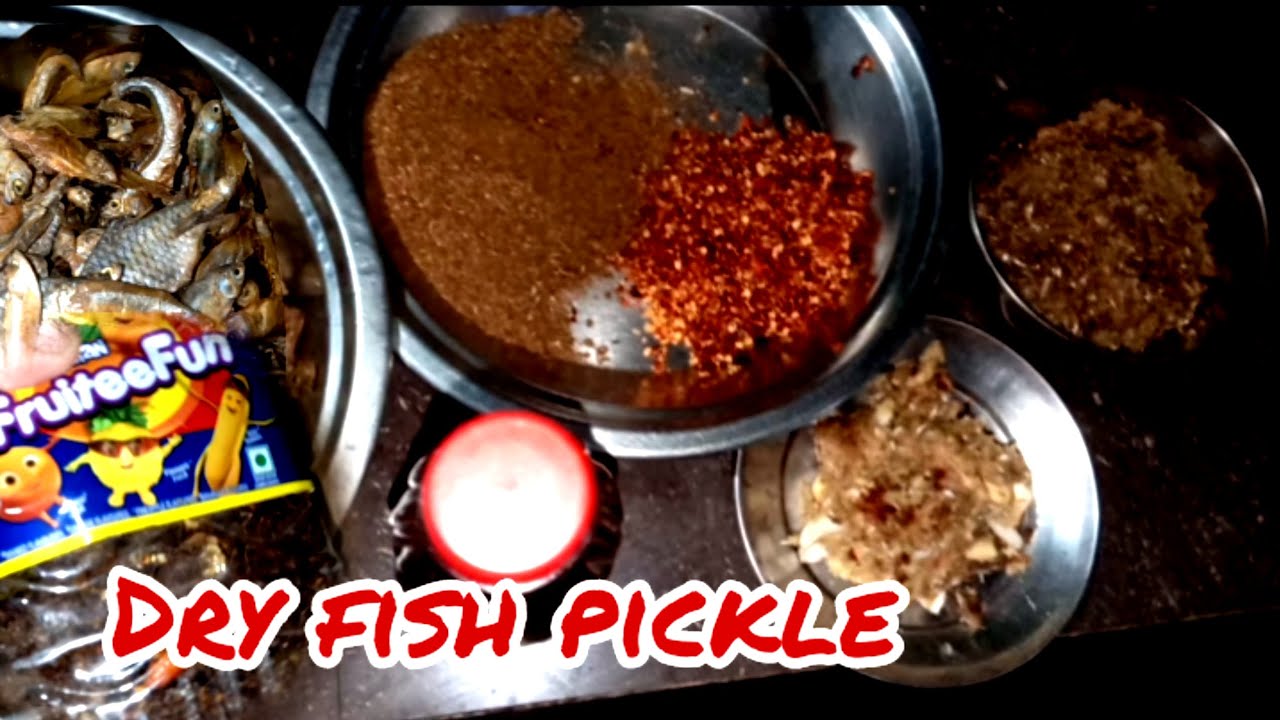 How I make Dry Fish pickle || Fish Spicy Tasty Pickle || Nakam Achar @sarahsangma