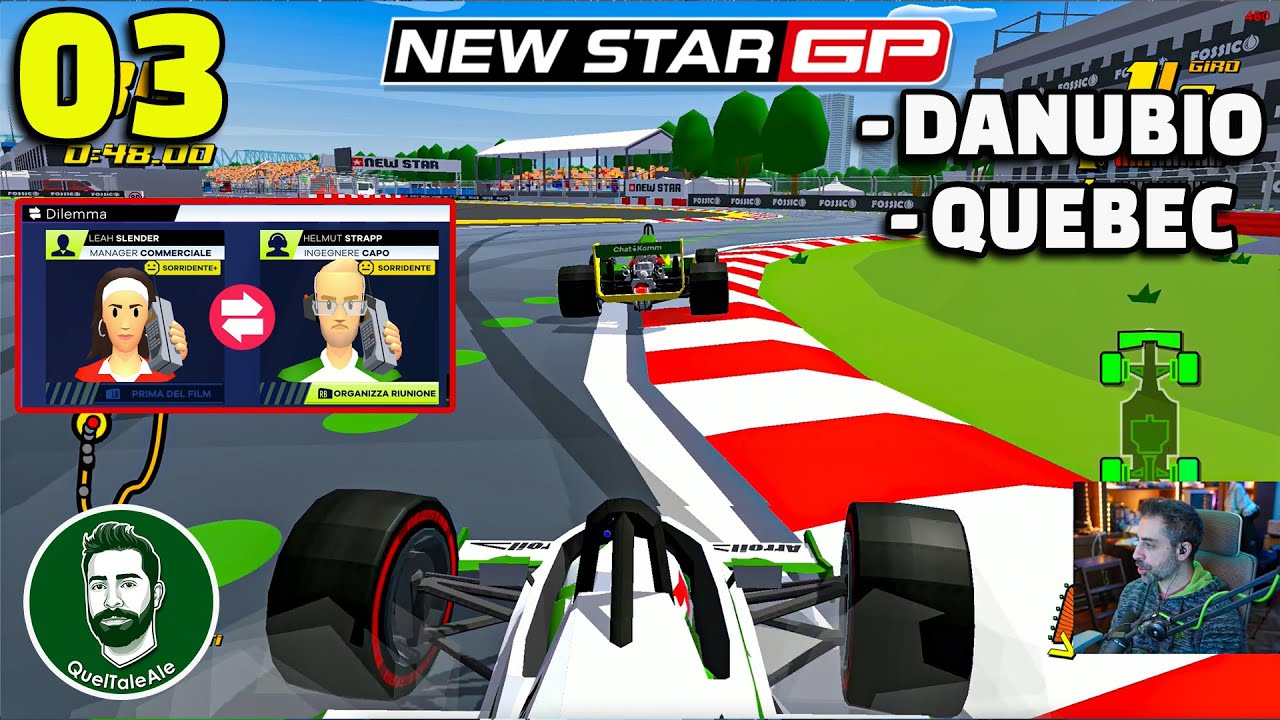 New Star GP - SCARAMUCCE CON GLI AVVERSARI - Gameplay ITA - 03