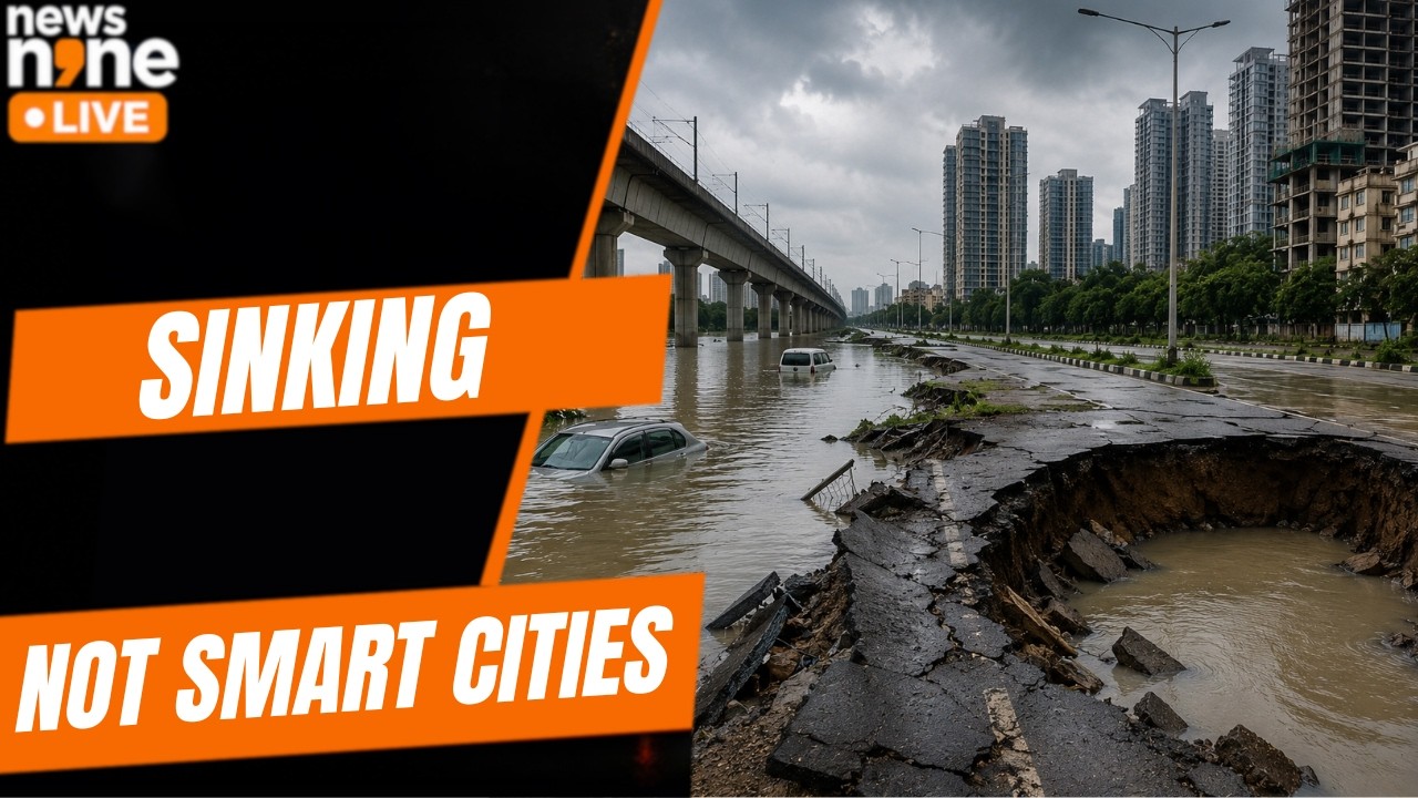Delhi-NCR on Red Alert as Heavy Rain Triggers Waterlogging | News9