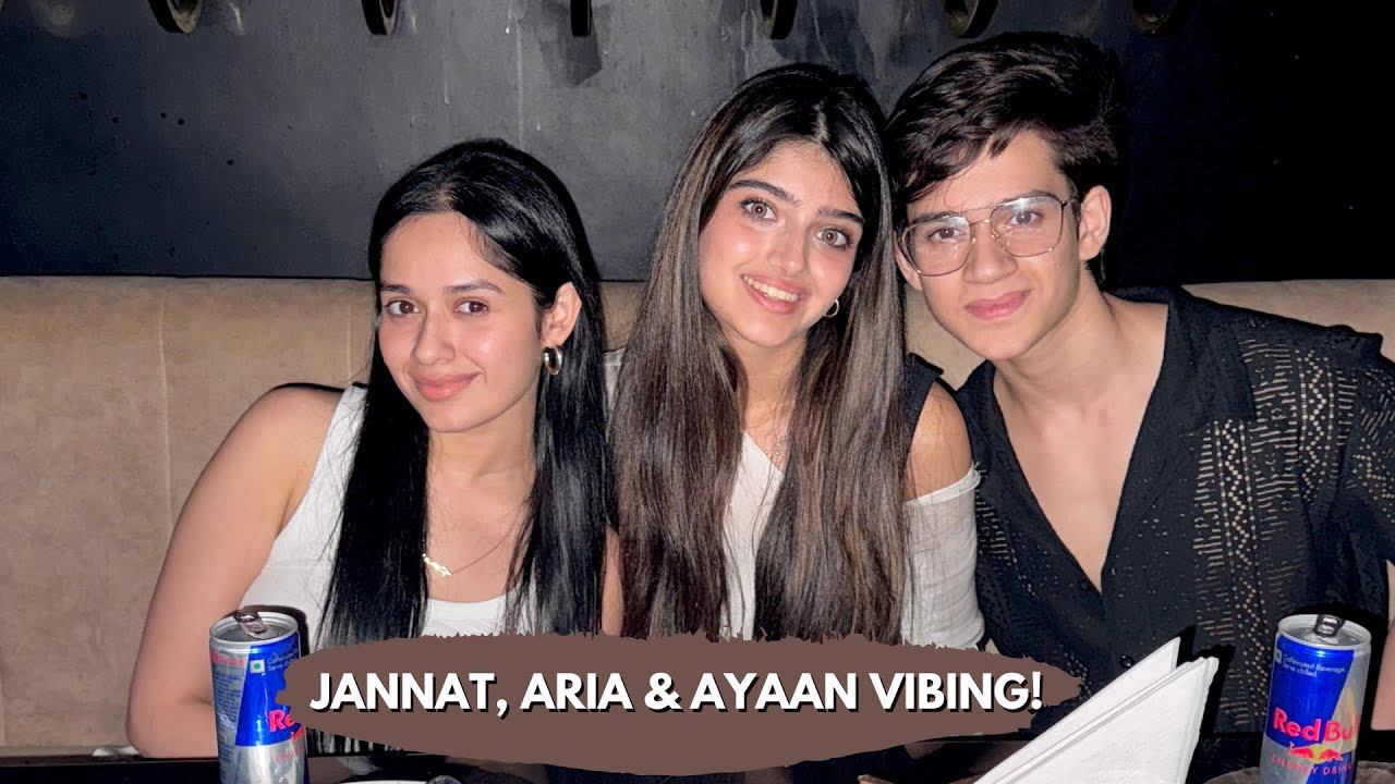 Jannat Zubair | Ayaan & Aria Light Up Palacio with Unstoppable Vibes! Star Power Trio