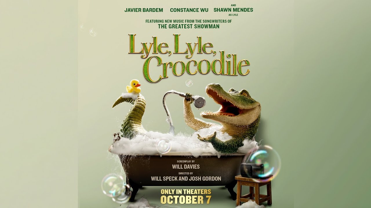 🤩 New Lyle, Lyle the Crocodile Trailer | Introduced by & Starring Shawn Mendes as Lyle 🐊🧣