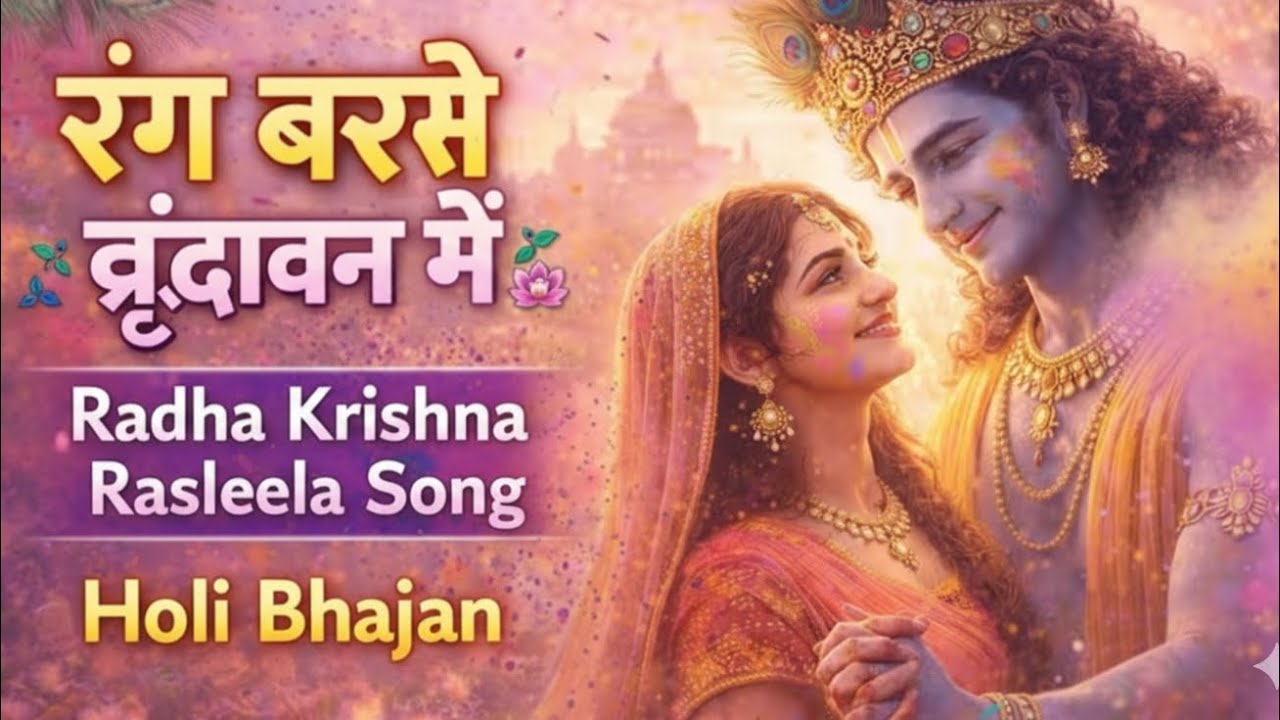 Vrindavan Mero Vrindavan | Pyaro Vrindavan | Krishna Bhajan 2026 Training Mix | रंग बरसे वृंदावन में