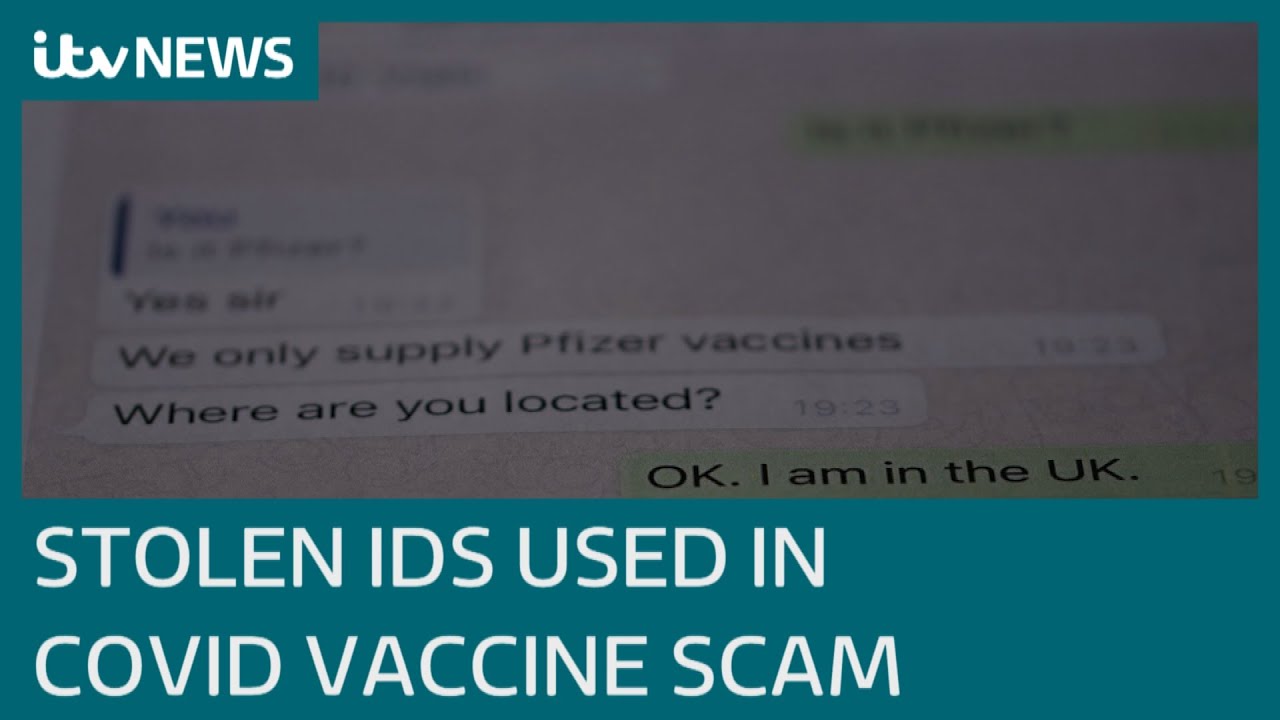 Fraudsters steal IDs of doctors to scam people into buying Covid-19 vaccines | ITV News