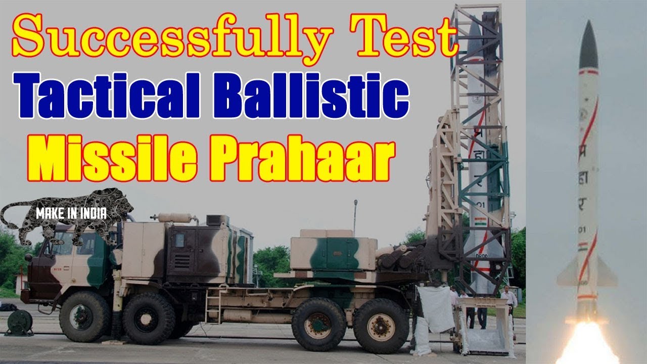 India successfully test fires short-range tactical ballistic missile Prahaar