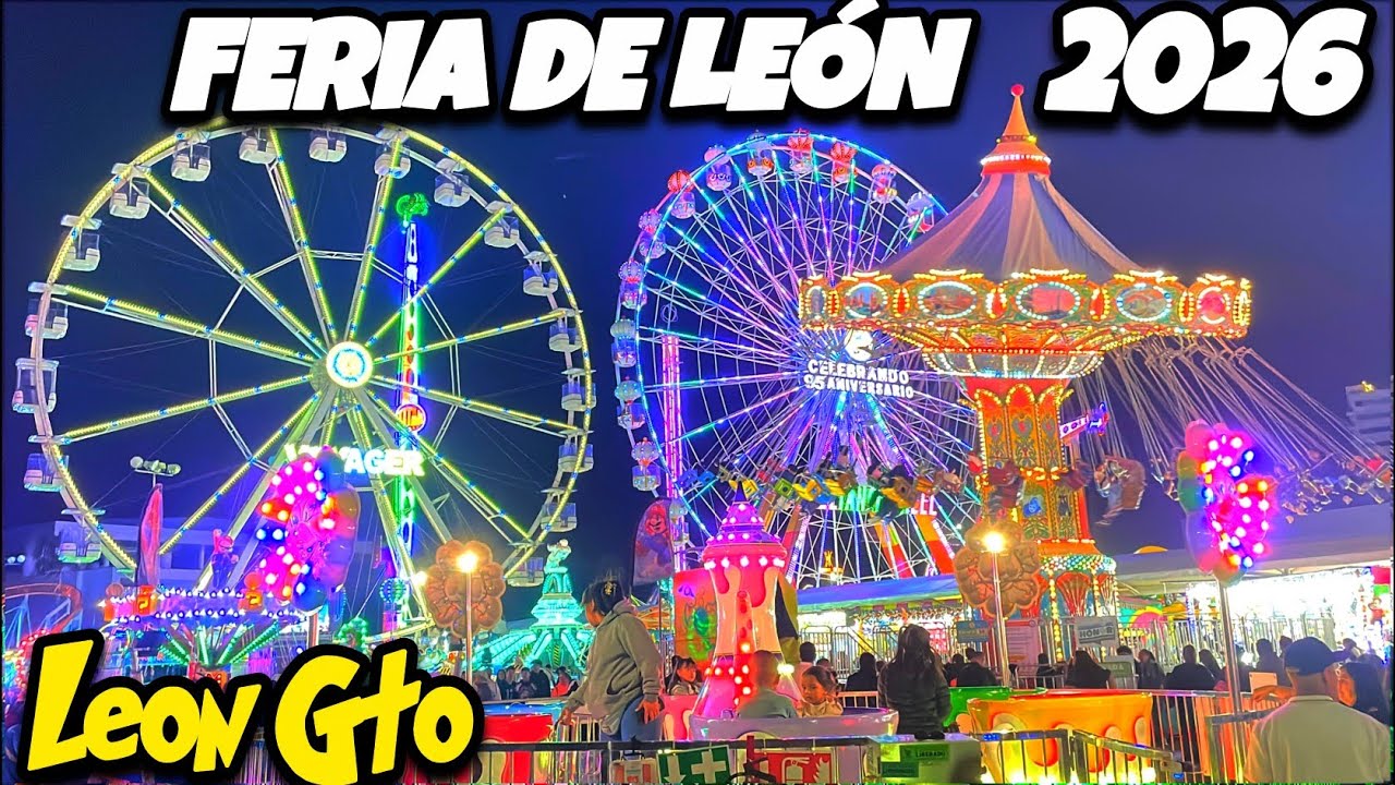 Así Es La Feria De León Guanajuato 2026 // ESTO ENCONTRAMOS 😱 PRIMER DIA #leongto #feriadeleón