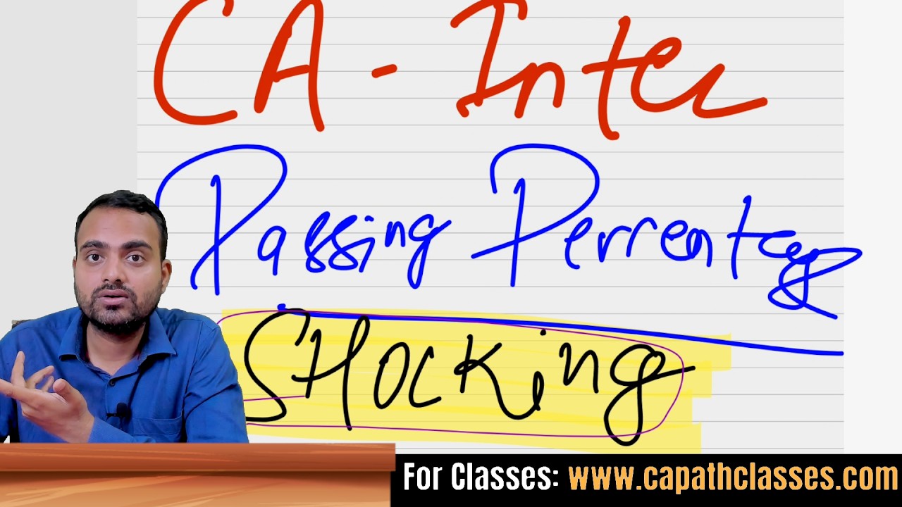 Ca inter Jan 2026 passing percentage is shocking.