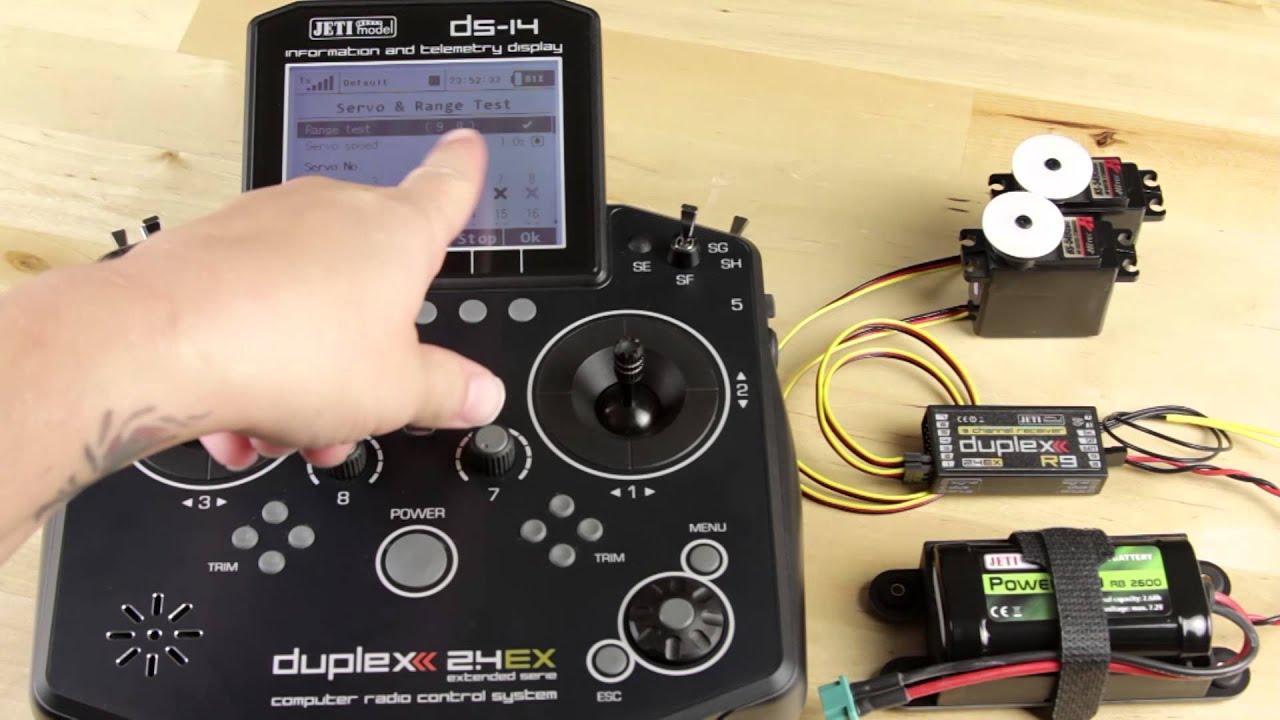 Radio System: Range & Servo Test
