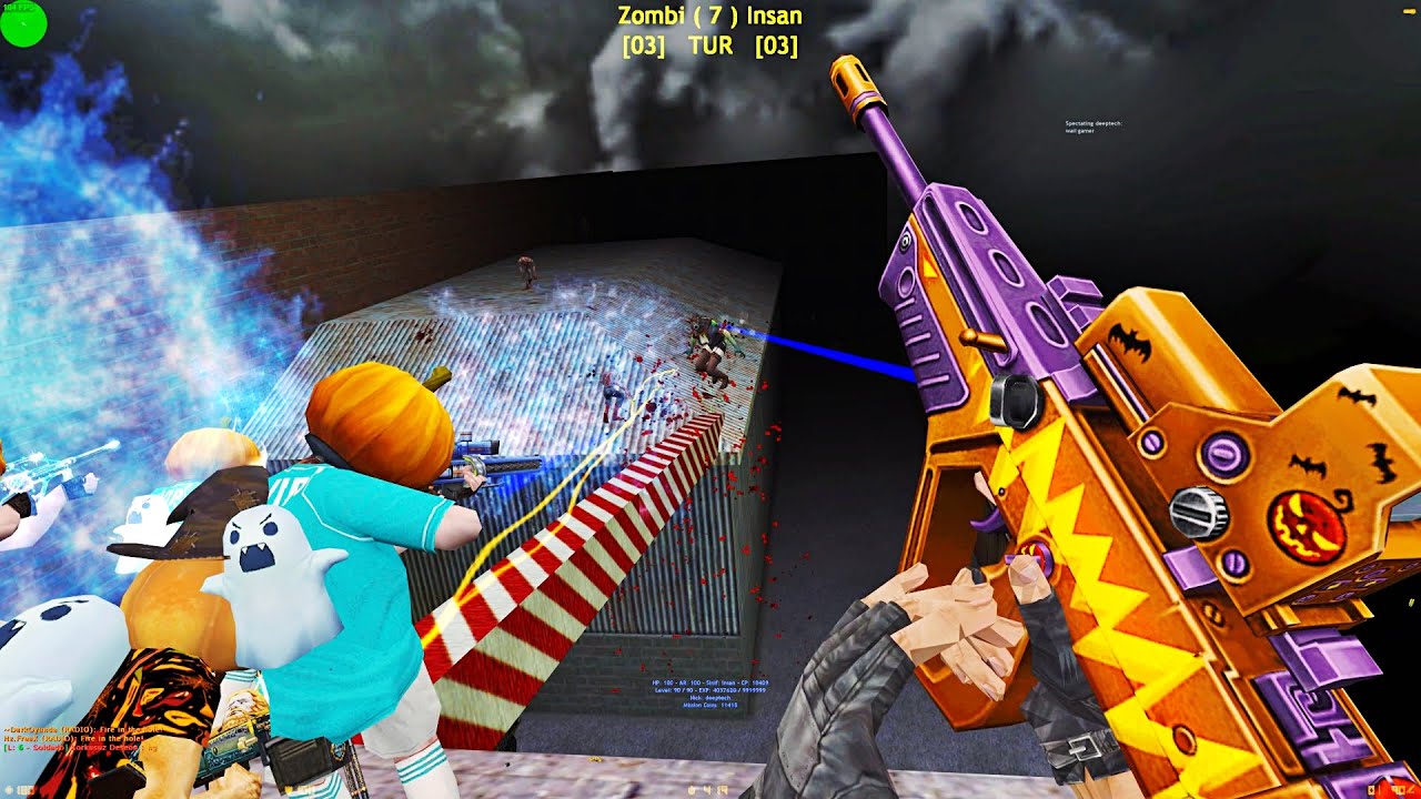 Counter-Strike: Zombie Escape Mod - ze_Dustas_Dp [HALLOWEN UPDATE] on Dark Professional - 4K