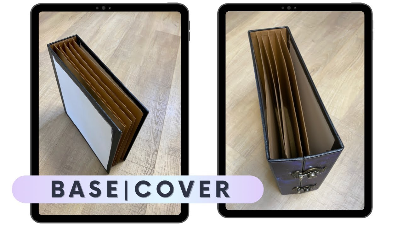 Scrapbook Base / Cover and Pages | Tutorial | How to make Scrapbook Base